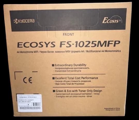 The Kyocera ECOSYS FS-1025MFP